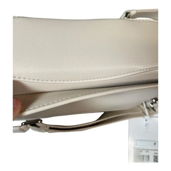 Lululemon Cactus Leather Crossbody Cashew With Silver Hardware & Dust Bag - Picture 7 of 16